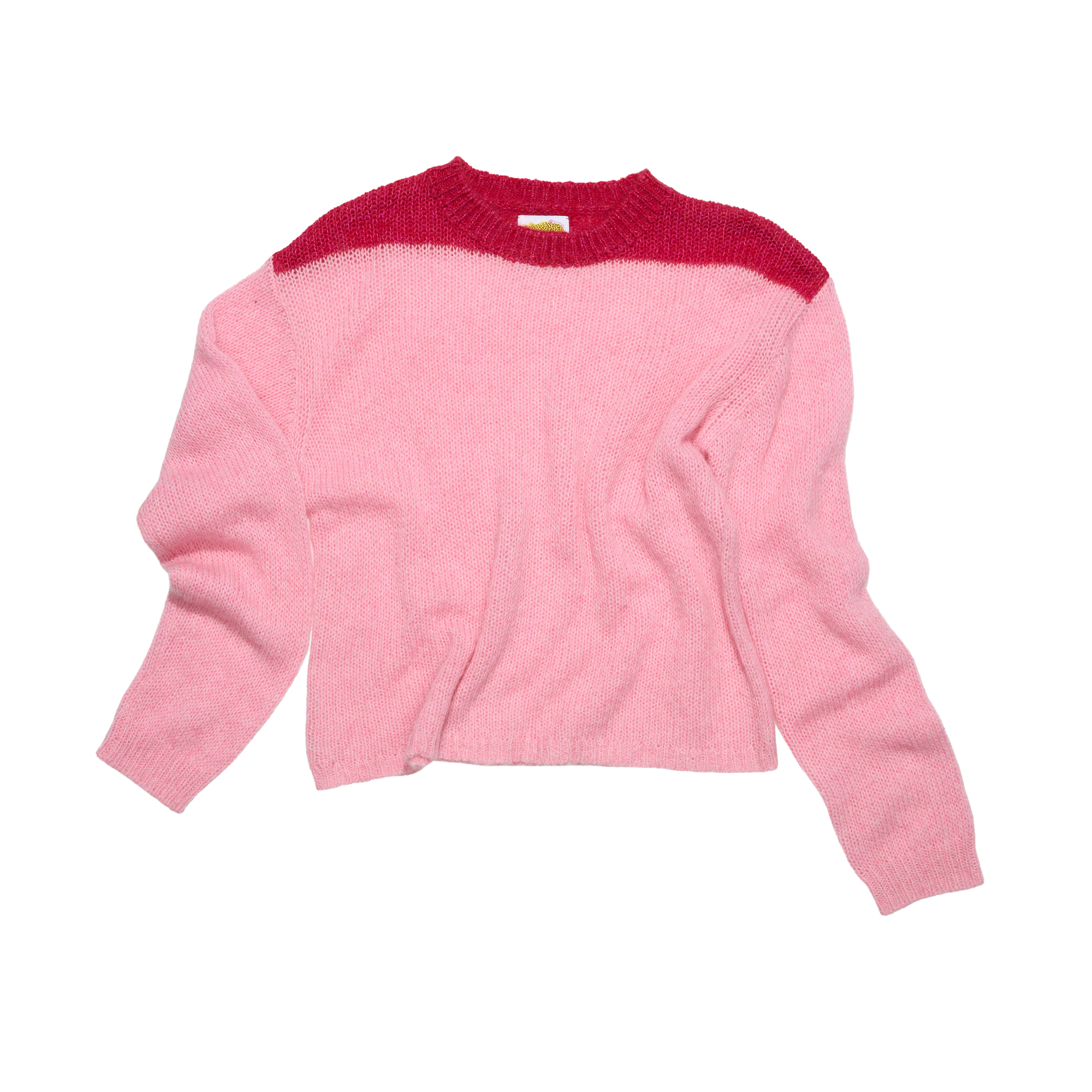 CONTRAST CREWNECK
