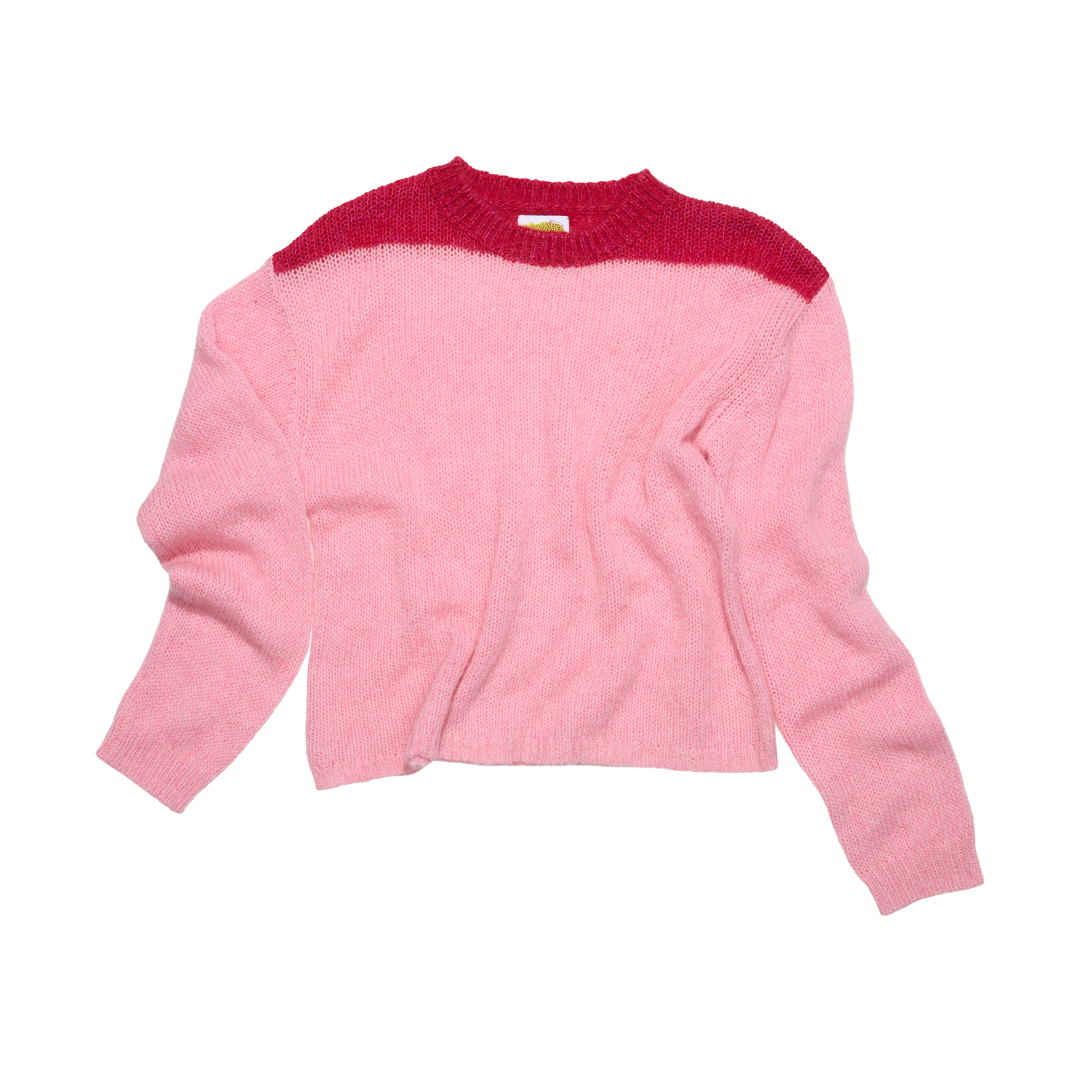 CONTRAST CREWNECK